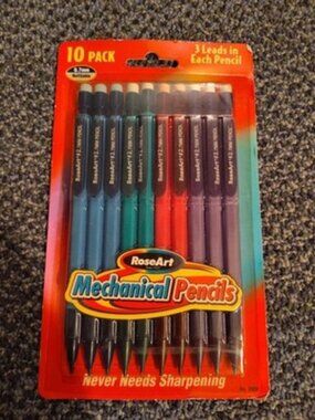 RoseArt #2 Lead Mechanical Pencils 10 Pack MPN 2008